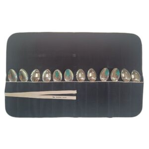 Non-oxidising cutlery cloths - for 12 table spoons