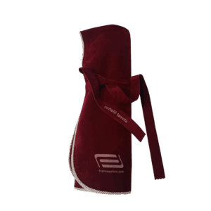 Panni per Posateria - Per 6 Coltelli da tavola - Colore Bordeaux