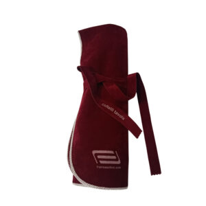 Cutlery Cloths - For 6 Table Knives - Bordeaux Color