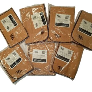Cutlery Cloths - Complete set for 77 pcs. - Beige color