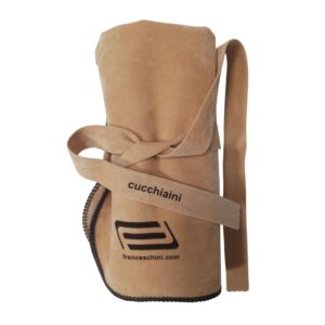 Panni per Posateria - Per 6 Cucchiaini da caffè/dolce/gelato - Colore Beige